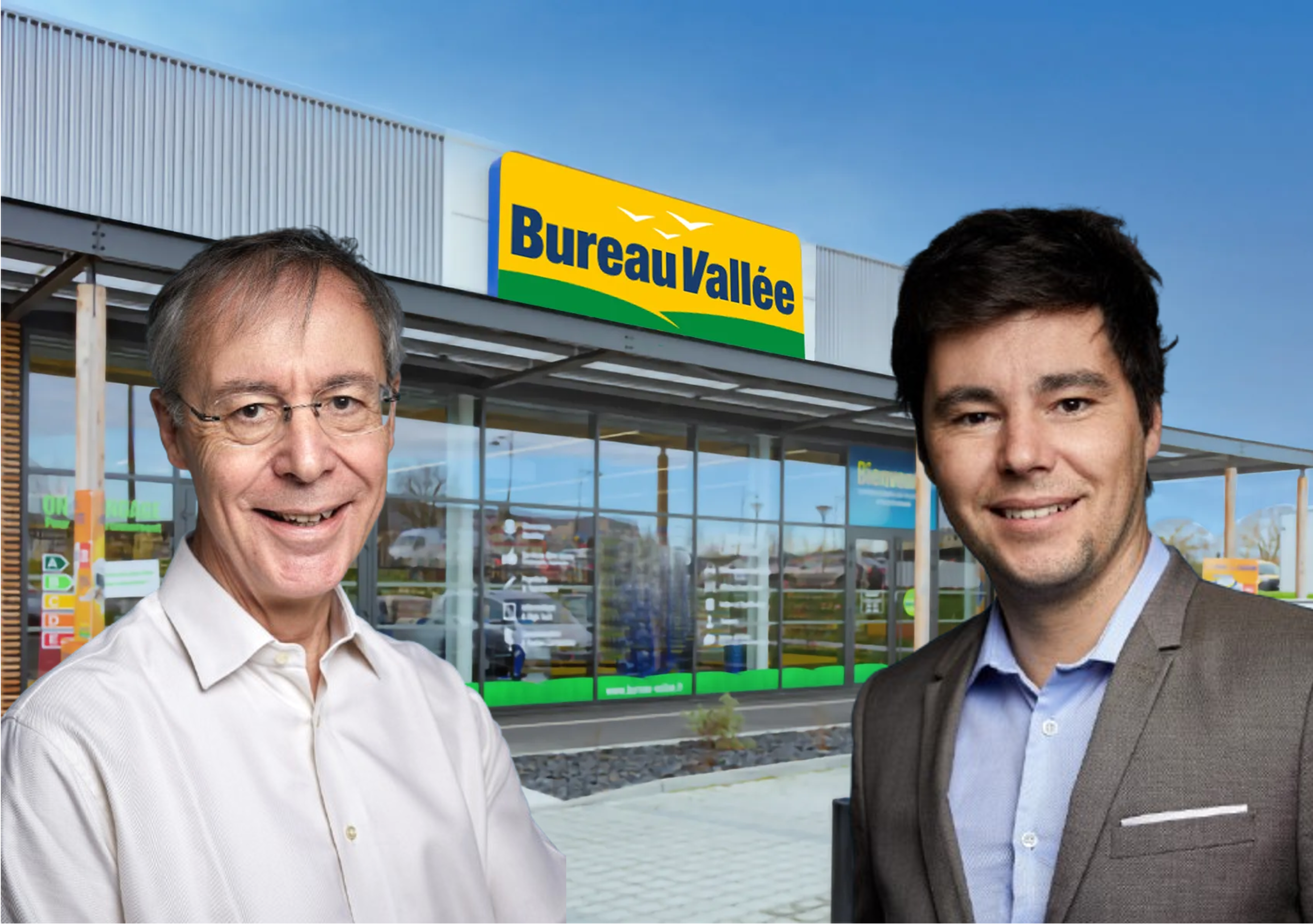 Bruno et Adrien Peyroles - Bureau Vallée